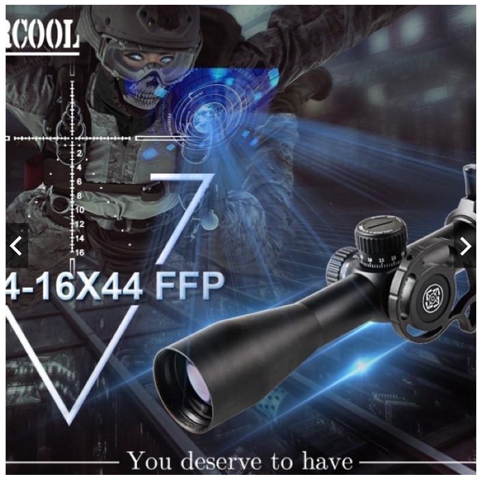 Terlaris Teleskop Marcool Assailant 4-16X44 Ffp