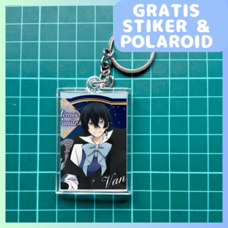 Gantungan kunci anime Vanitas no carte
