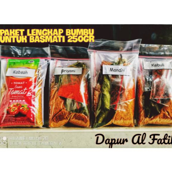 

Sale ✅ Paket Lengkap Bumbu Nasi Briyani, Mandhi, Kabsah dan Kebuli