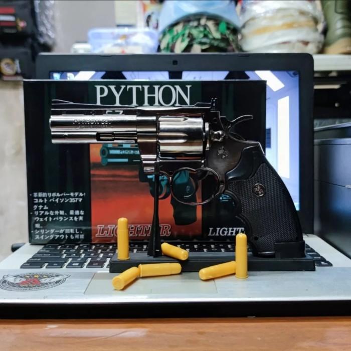 Terlaris Korek Api Pistol Revolver Pyhon 357