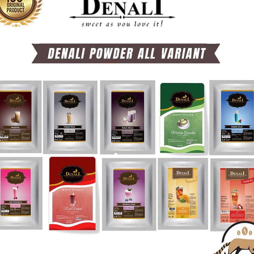 

Limited | HJ6 | Denali Powder All Variant - Red Velvet, Matcha, Cocoa Signature, Taro, Dark Cocoa, Avocado