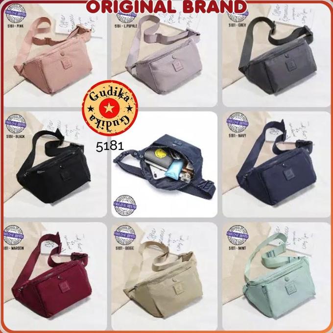 GUDIKA bag Original 5181 tas slempang waistbag wanita gudika terbaru