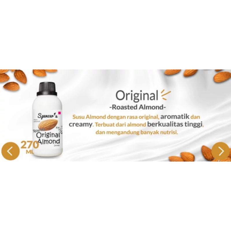 

Spencers Original roasted almond