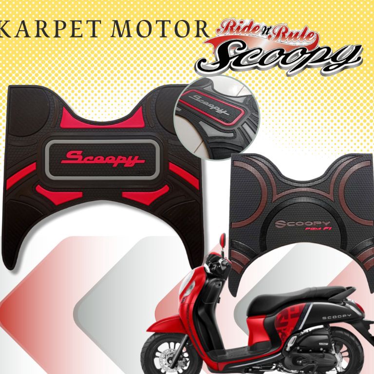 KARPET MOTOR  SCOOPY 2013 sd 2023 | Karpet Scoopy | Karpet Motor ➶Best Product