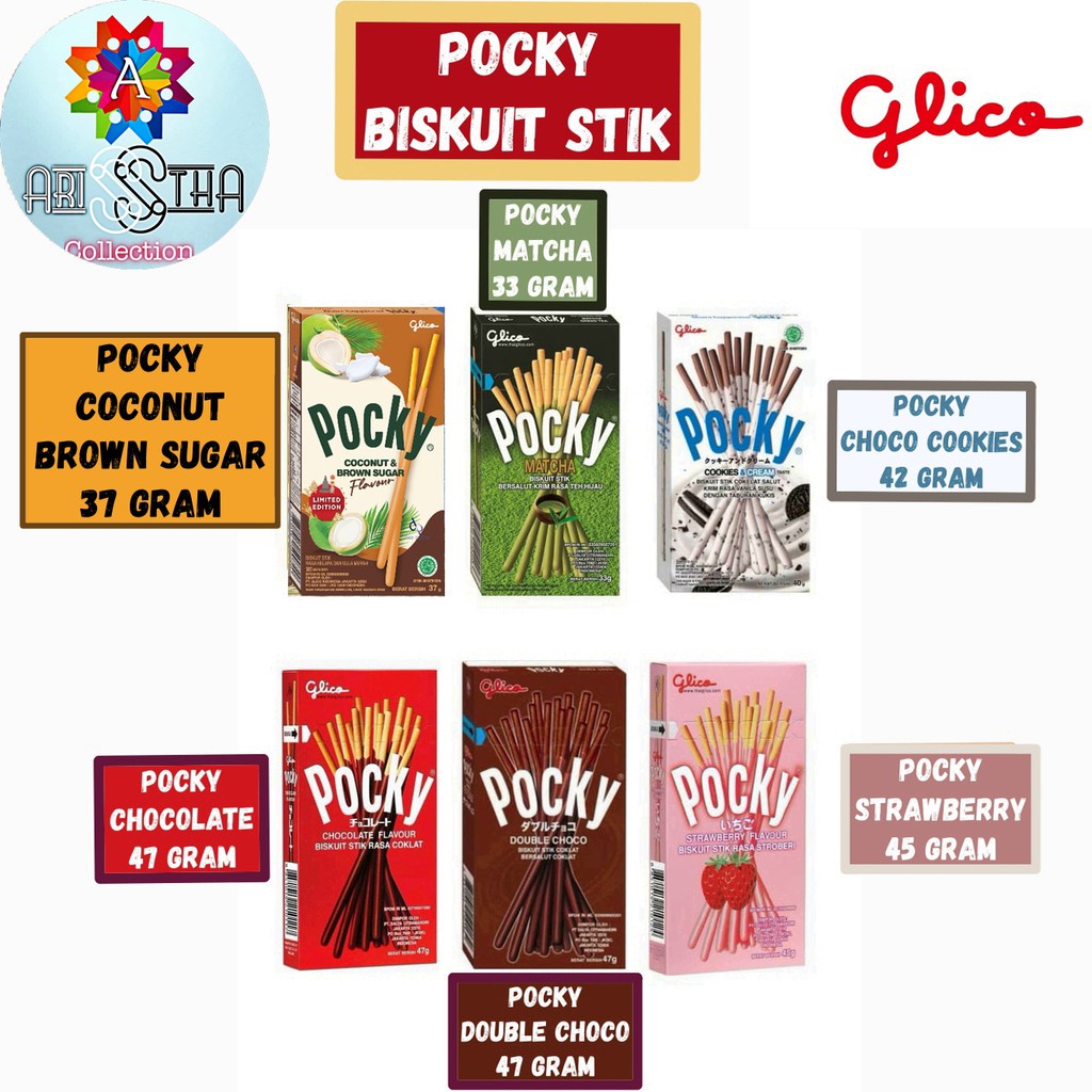 

Glico Pocky Biskuit Stick Aneka Rasa