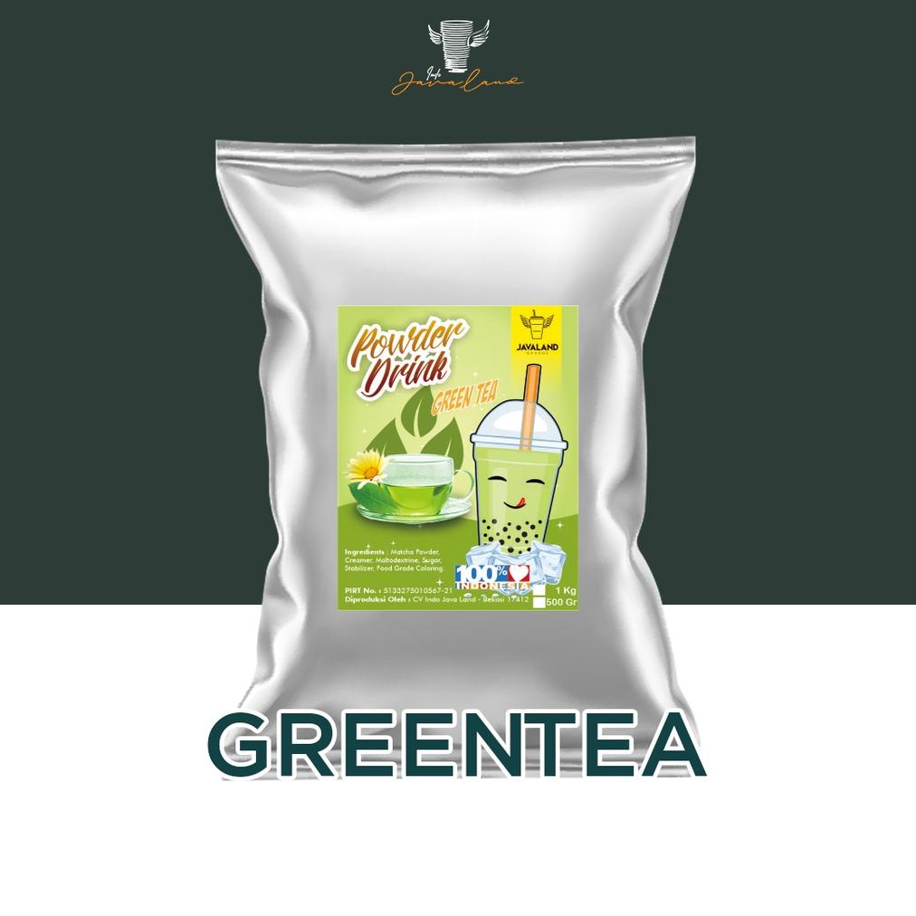 

Bubuk Minuman Bubble Powder Drink Rasa Green Tea 1kg JAVALAND Depok Best Seller