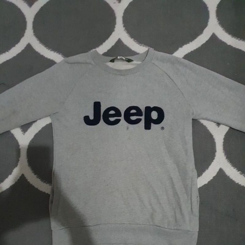 crewneck jeep bordir towel