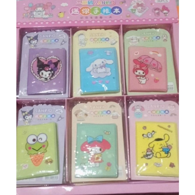 

❤️book mini karakter lucu sanrio❤️