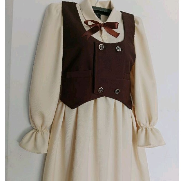 COD Anuratu Vest Vintage-Rompi wanita  berkualitas dan murah 