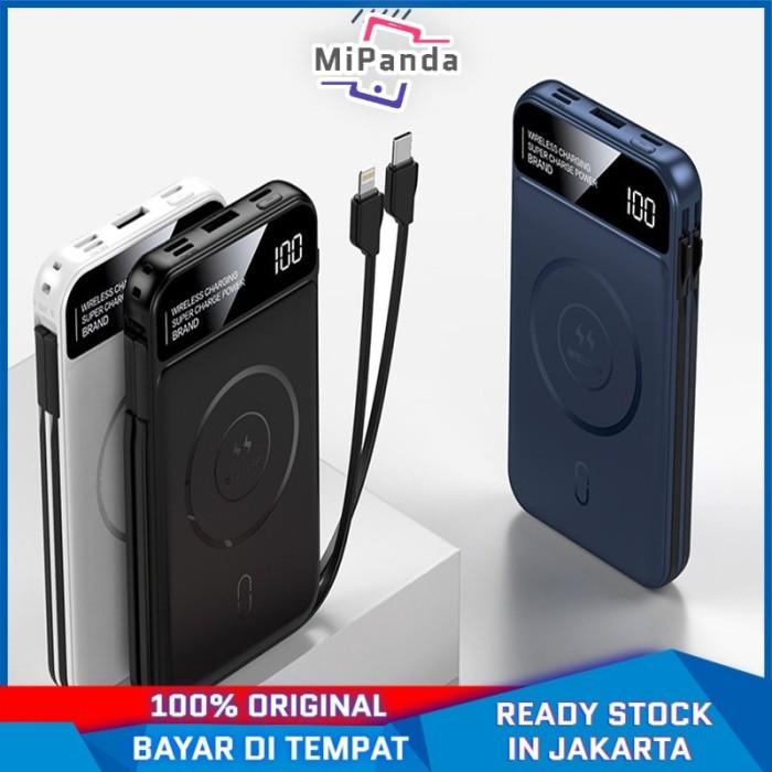 Powerbank Battery Pack Powerbank 20000 Mah Magsafe Powerbank Charger Original