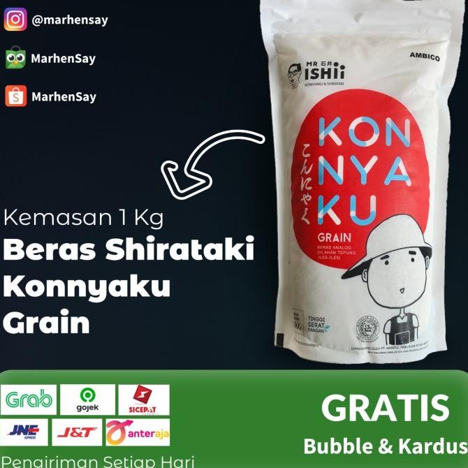 

beras shirataki 1kg / Konnyaku Rice Low Carb