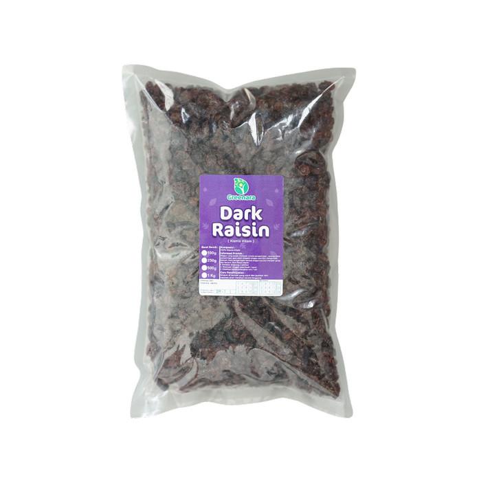 

Best Seller Jumbo Dark Raisin 1Kg / Kismis Hitam 1000 Gram