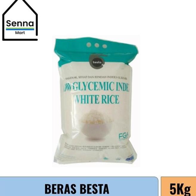 

Beras Putih Besta (Low Glycemic Index) - 5 kg