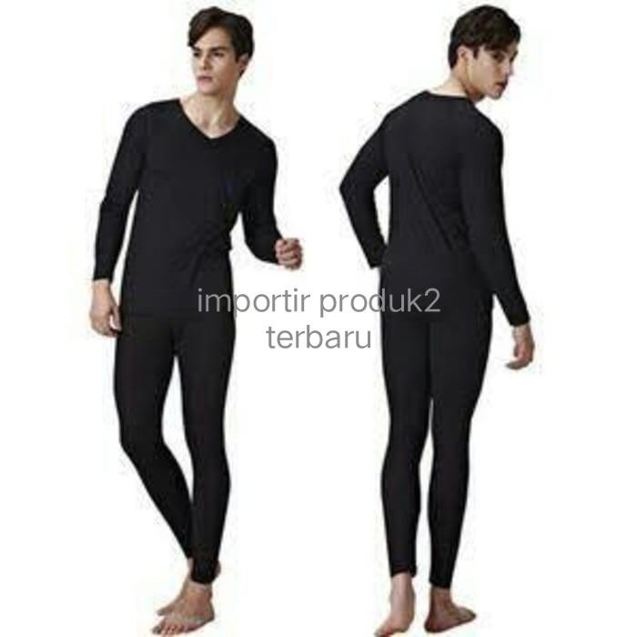 Longjohn Long Jhon Cowok,Pakaian Musim Dingin Longj Jhon,Long Jhon Pria,Baju