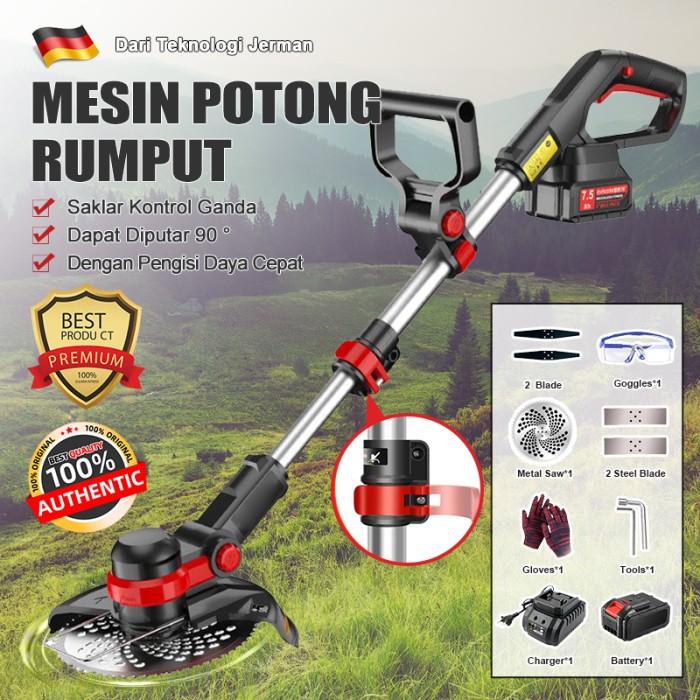 Best Seller Mesin Potong Rumput Elektrik 48V Mesin Potong Rumput Baterai Pemotong
