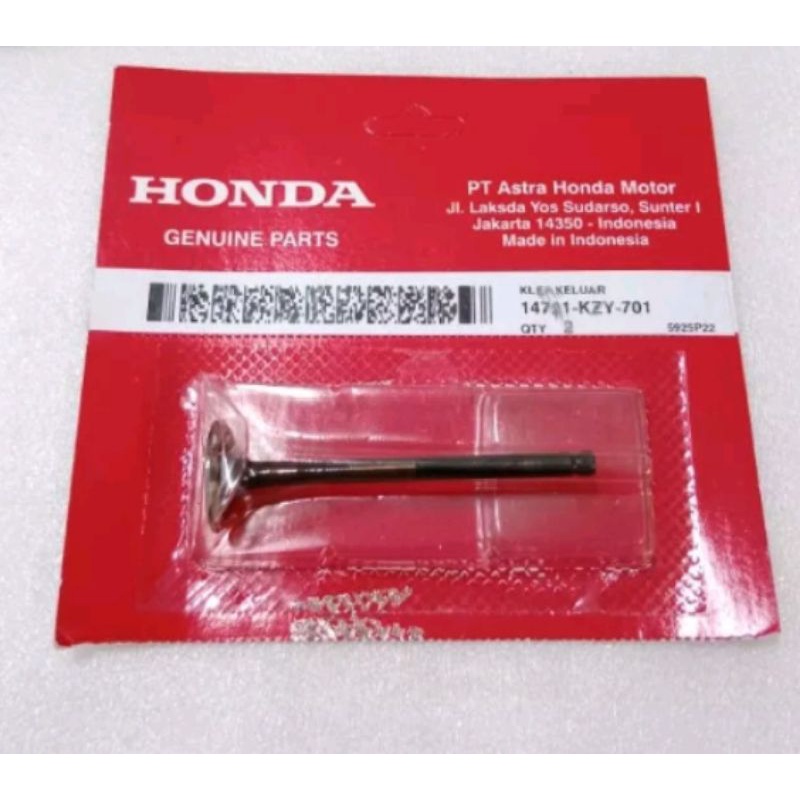 14721-KZY-701 Klep Outvalve Vario 150 PCX 150 14721KZY701 Ori