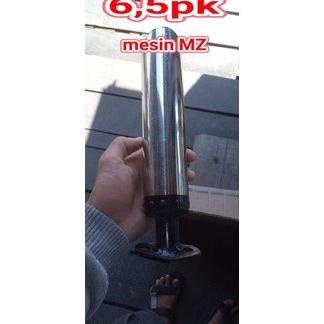 Asli Knalpot Mesin Kapal Ketinting Perahu Balap Stenlis Ready Stock
