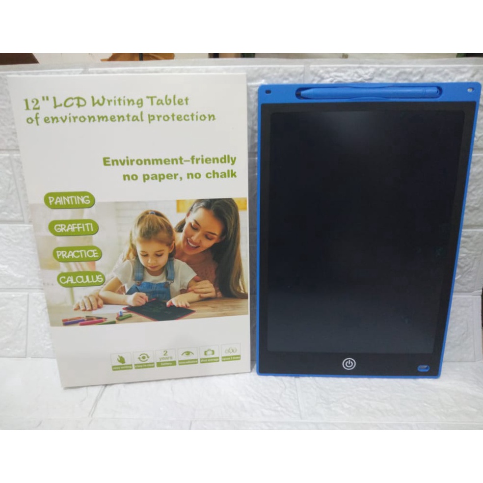 REKOMENDASI LCD Writing Tablet Drawing 12 Inch Papan tulis LCD anak
