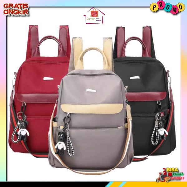 Promo 2023 Tad Fashion Snak Berkualitas Bagpack Korea Style Ts Anak Perempuan Sd Smp Sma Kuliah Anak