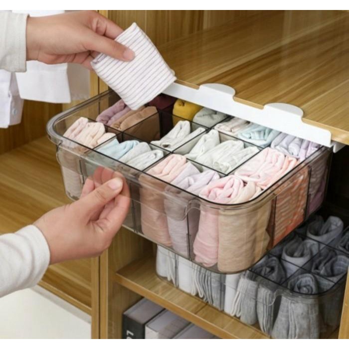 Kiol Rak Laci Tempat Celana Pakaian Dalam Organizer