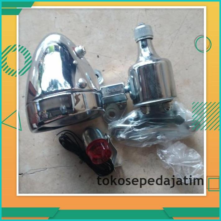 DISKON LAMPU SEPEDA ONTEL DINAMO 