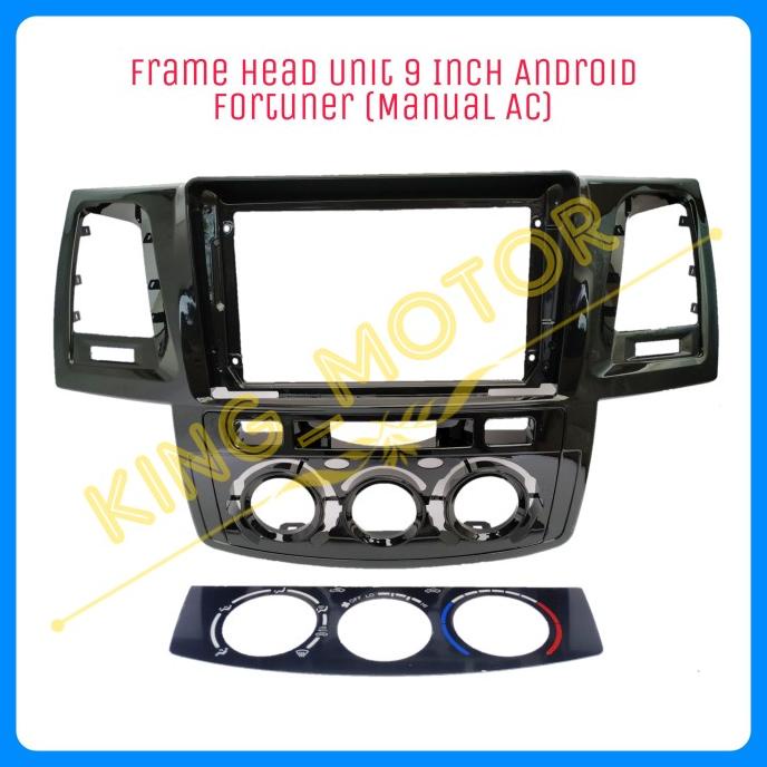 Frame Head Unit 9 Inch Android Fortuner