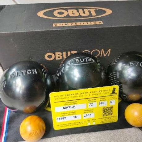 Bola Petanque Obut Match