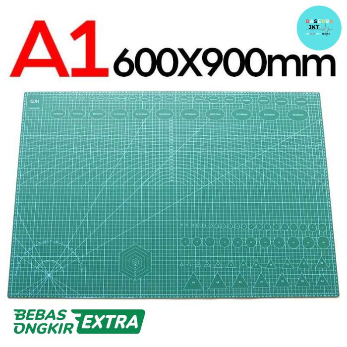 

Best Seller Alas Potong Cutter Work Cutting Mat Pad A1 90 X 60 Cm