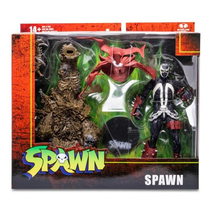 mcfarlane deluxe set spawn with throne