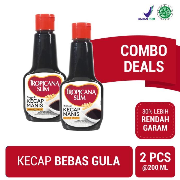 

Twin Pack: Tropicana Slim Kecap Manis 200ml