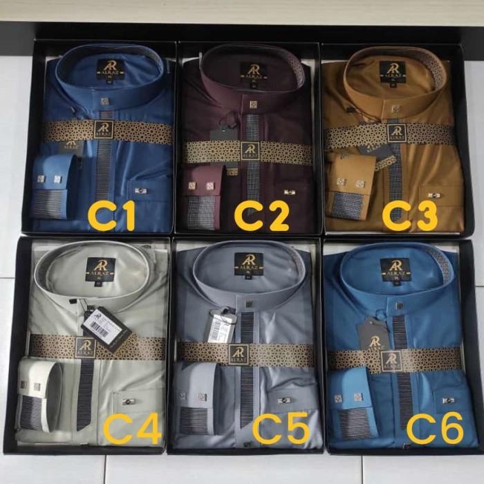 Jubah / Gamis Al Haramain Import Saudi Alraz - Al Raz Manset Pria Noor