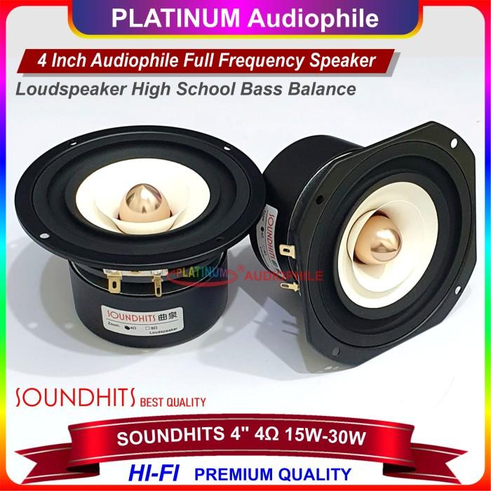 Terlaris Speaker Full Range 4 Inch Square| Premium Speaker Import
