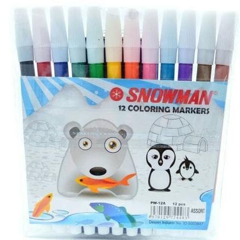 

spidol 12w snowman