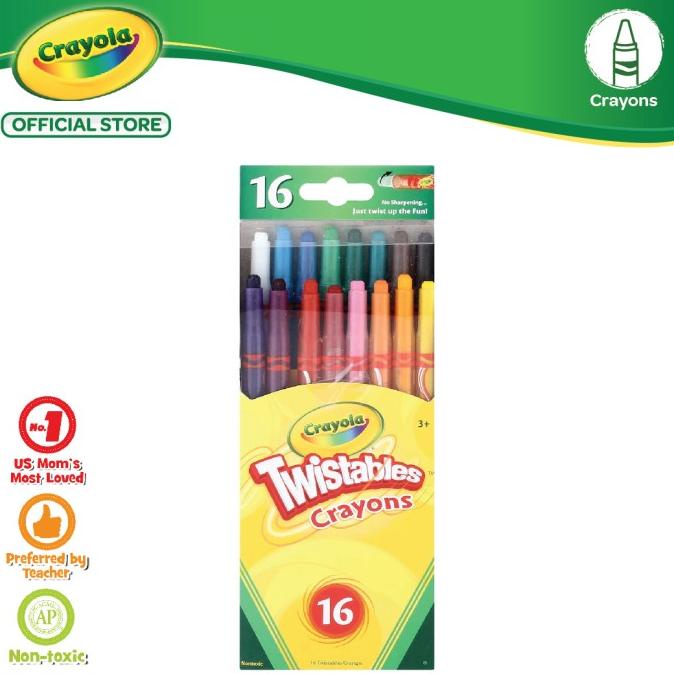 

Crayola 16 Colors Twistable Crayon