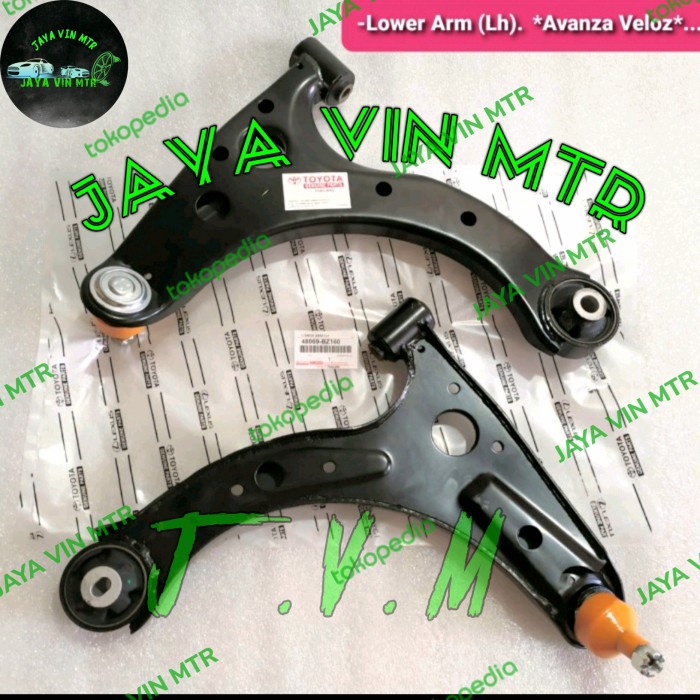 JVNM lower arm low arm sayap bawah komplit all new Avanza veloz kiri ori