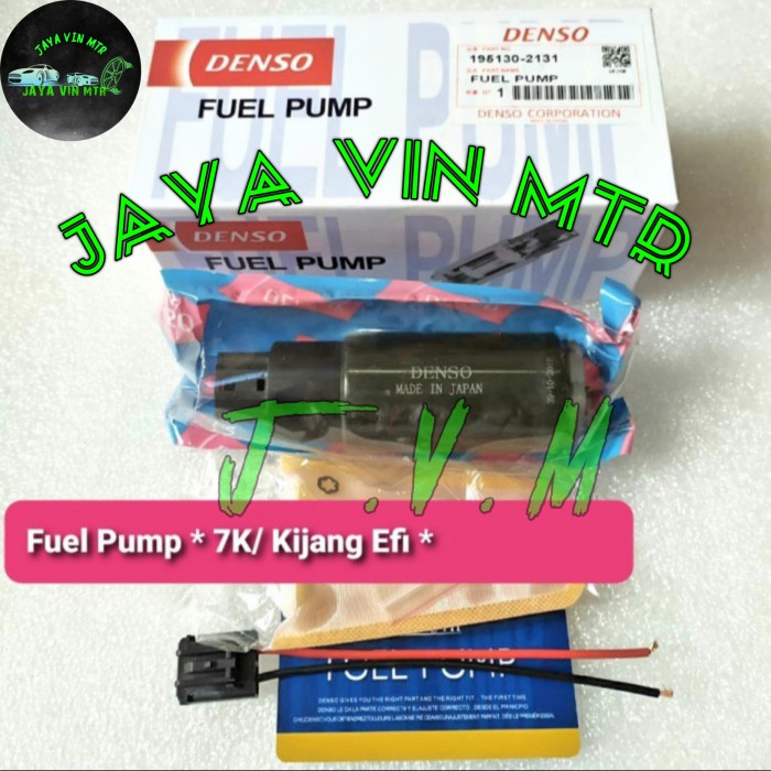 JVNM fuel pump pompa bensin rotak pompa Toyota kijang 7k Efi LGX ori denso
