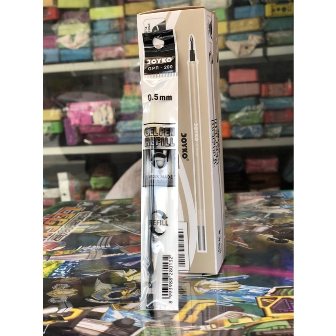 

Isi ulang / Gel pen Refil pulpen JK-100 0,5mm /hitam