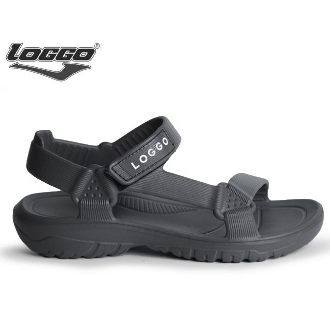Sandal Gunung Loggo Everest warna Abu Tua