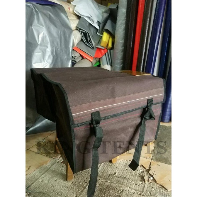 Tas Motor (Saddle bag) bahan kanvas tebal