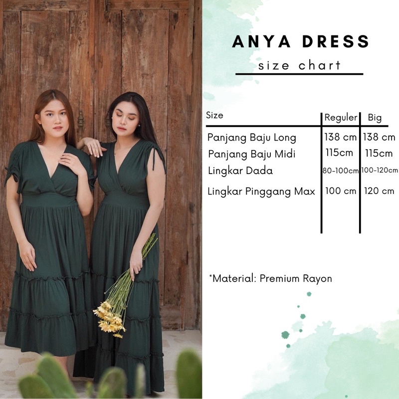 ZAVIAR ||  Anya Dress Long, Midi