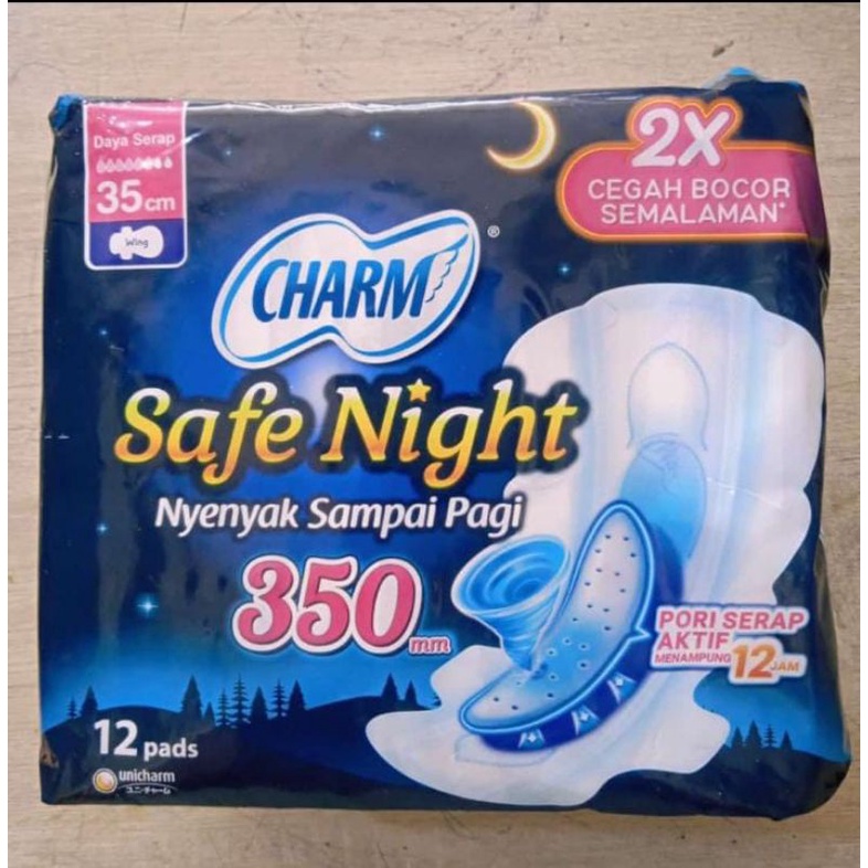Pembalut Charm Safe Night