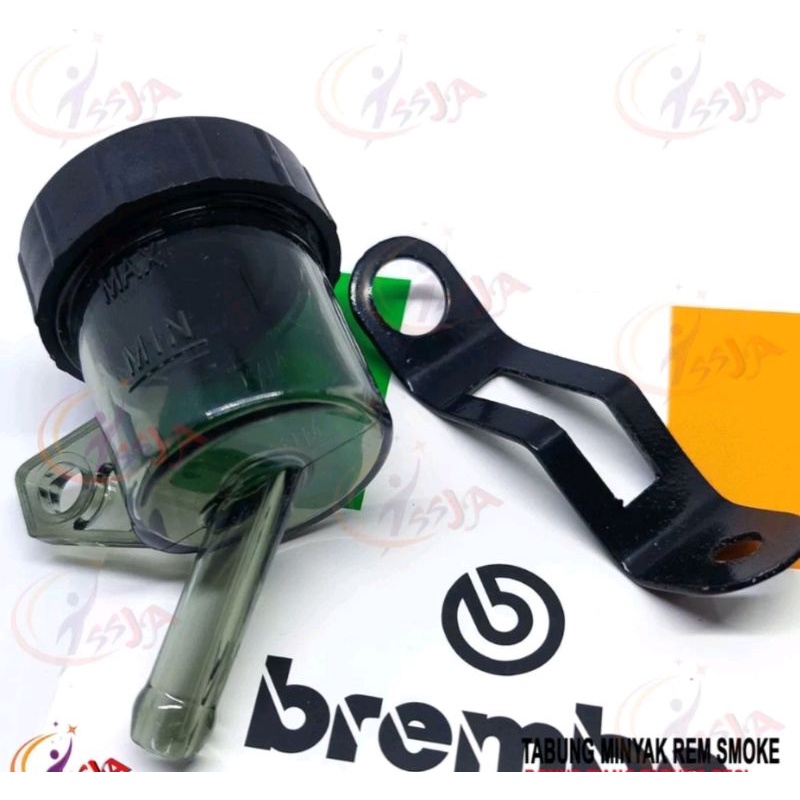 Tabung minyak rem mika transparan/smoke tabung minyak rem cakram bisa semua motor