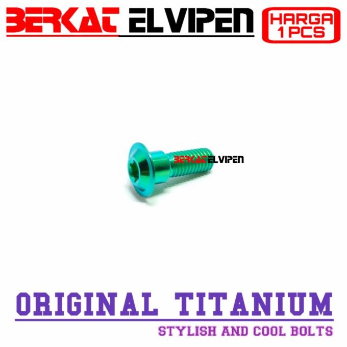 Baut Titanium Piringan Cakram Beat Scoopy Genio Vario Pcx 150 160 Adv