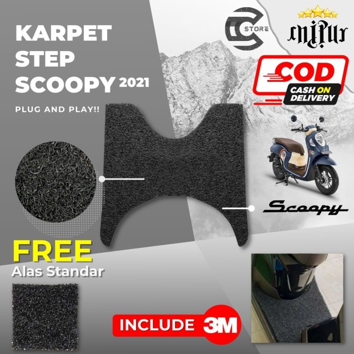 Terlaris Karpet Scoopy 2021 / Karpet Mie Scoopy 2021