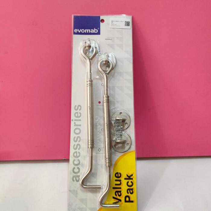 Best Seller Se Hak Angin 10" / Penahan Jendela Evomab