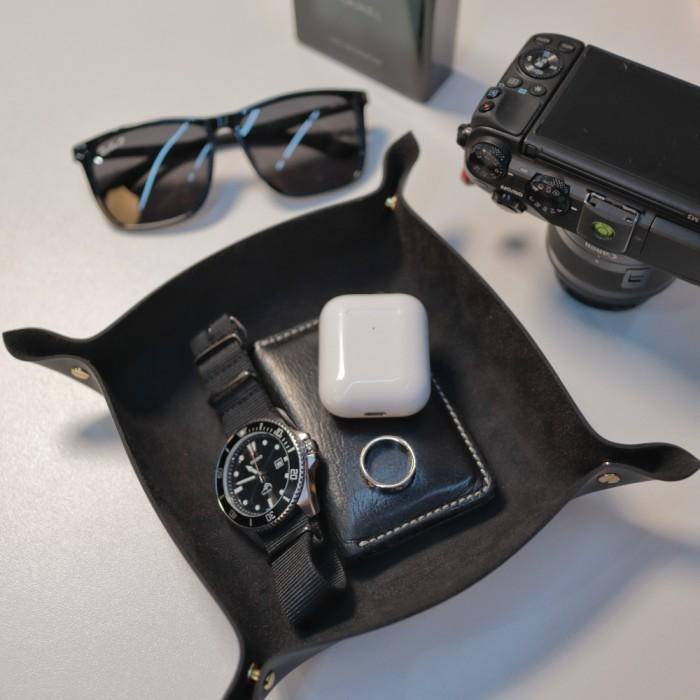 

Leather Desk Tray Organizer Pad