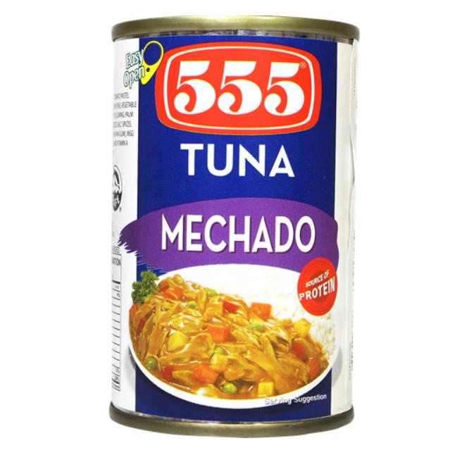 

555 TUNA MECHADO Ikan Tuna Kaleng Filipina 155G