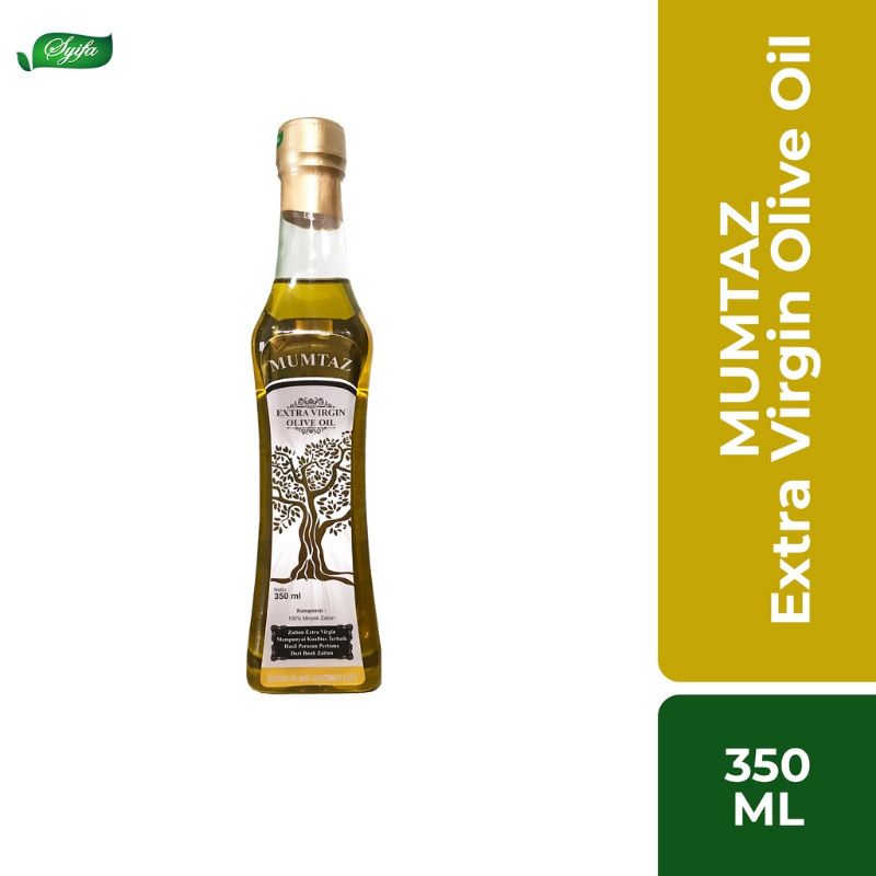 

MINYAK ZAITUN MUMTAZ 350ML EXTRA VIRGIN OLIVE OIL MINYAK ZAITUN SYIFA HERBAL