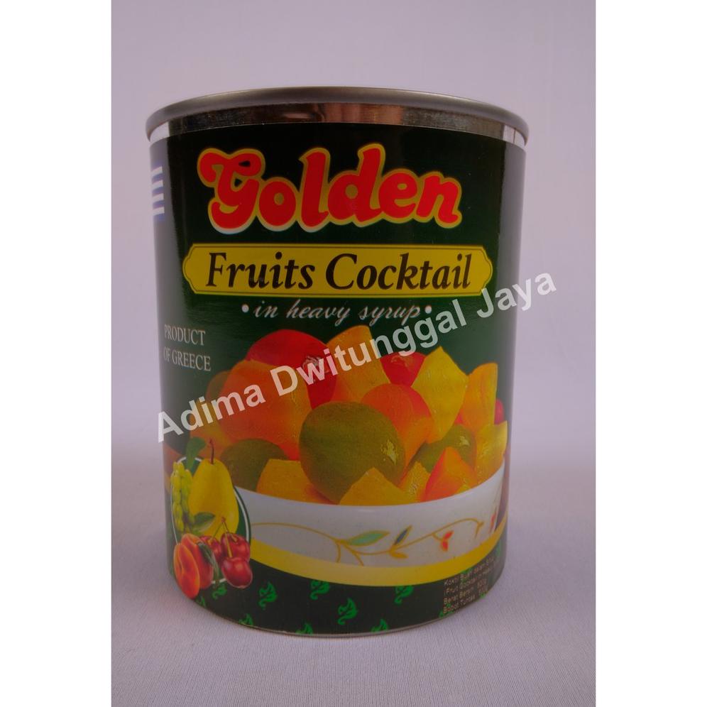 

Golden Fruits Cocktail / Buah Cocktail Kaleng 820gr Best Seller
