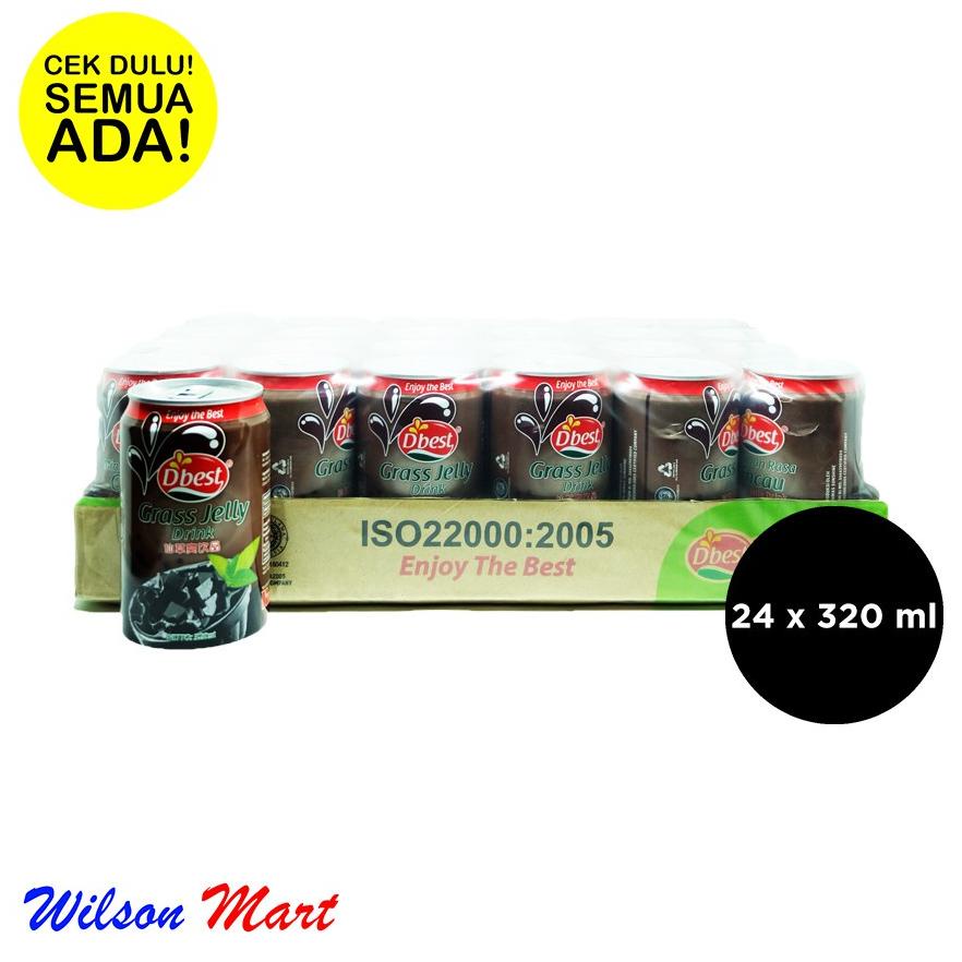 

D BEST CINCAU KALENG 320ML / 1 karton / 24 pcs Best Seller